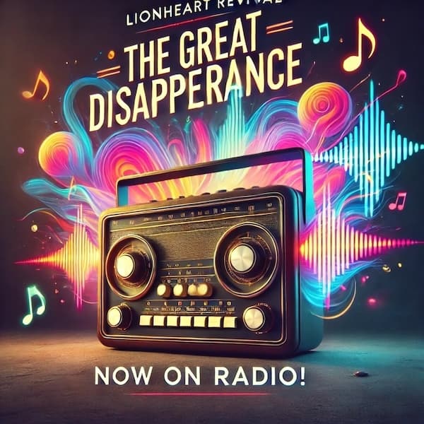 Lionheart Revival's "The Great Disappearance" Gaining Global Radio Play!